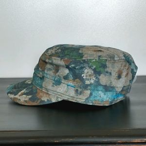 Prana Jackie 2 Cadet Cap-Green Camo / Floral -NWOT